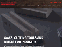 Tablet Screenshot of diamondedge.com.au